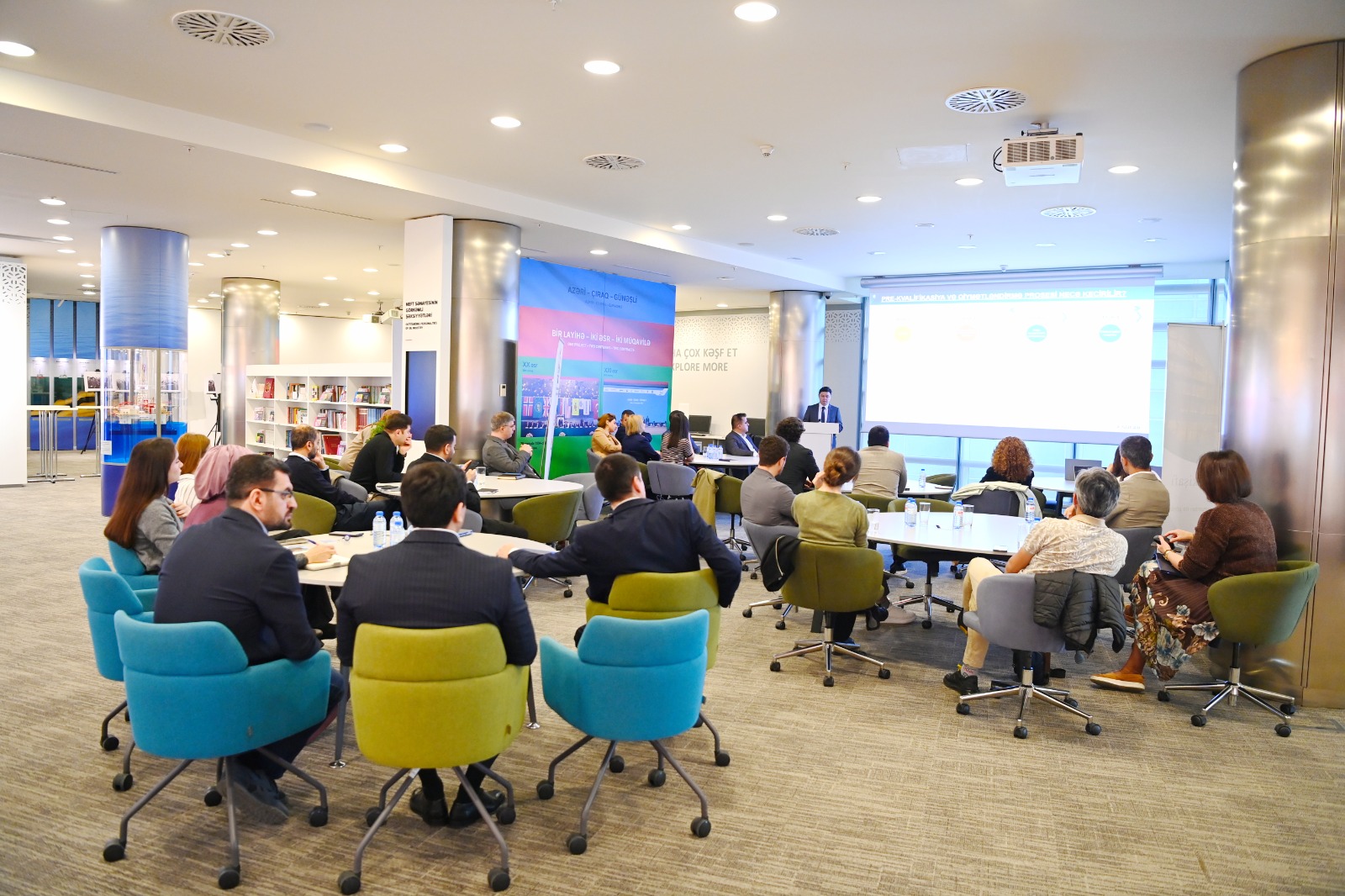 TÜİB üzvləri üçün SOCAR tərəfindən “E-tender” portalının satınalma proseslərini idarə edilməsinə dair təqdimat keçirilib.